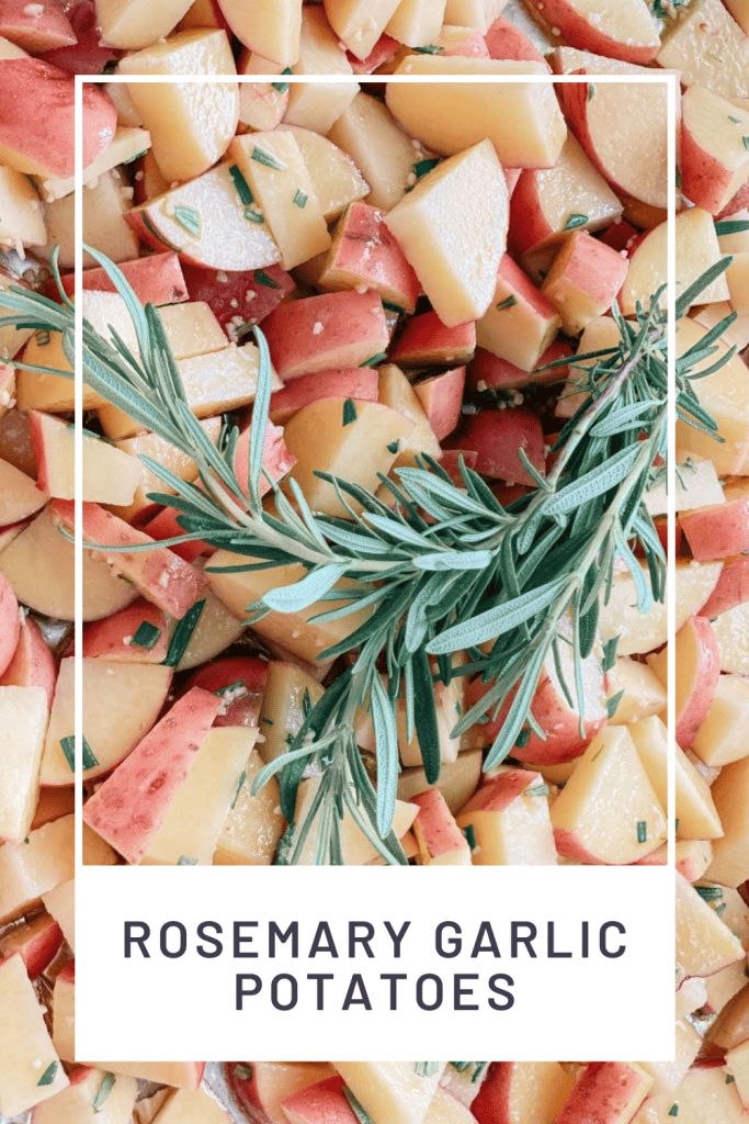 roasted potatoes rosemary garlic olive oil sheet pan