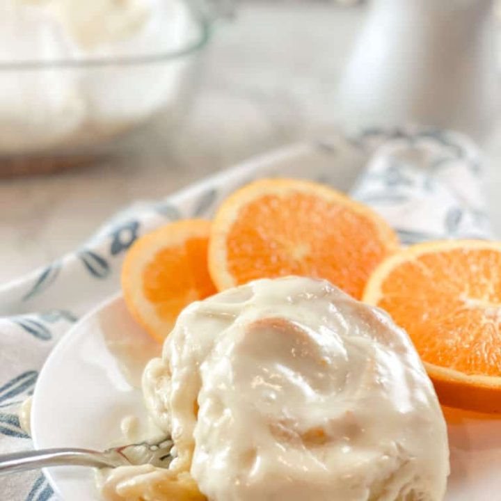 Sweet Sourdough Orange Rolls