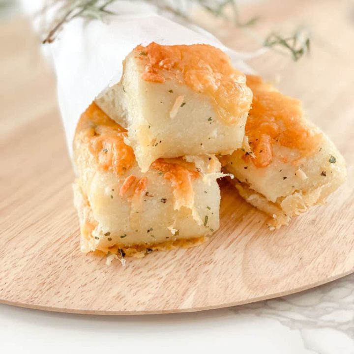 Soft Cheddar Parmesan Sourdough Cheese Sticks